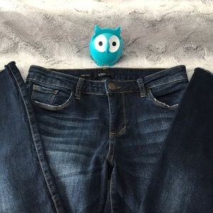 SKINNY CROPPED JEANS